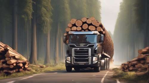 Перевозка леса и пиломатериалов